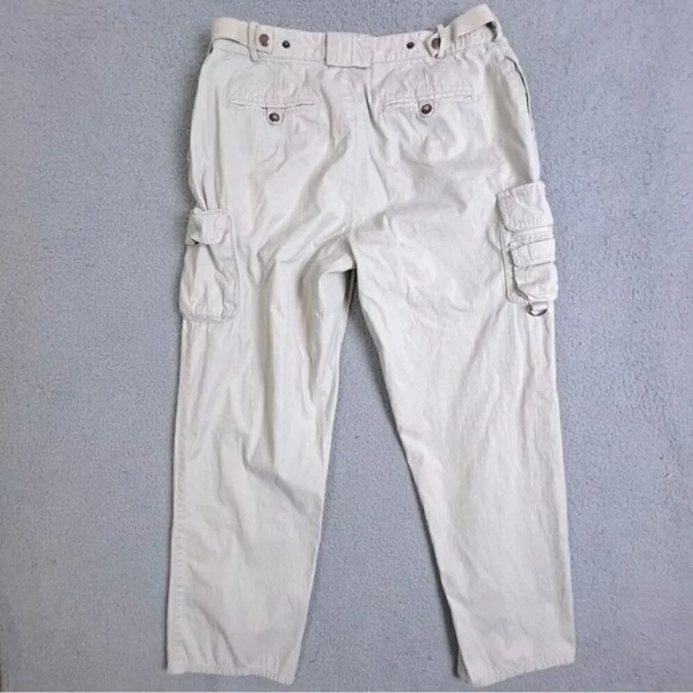 ORVIS MENS CARGO PANTS TAN SIZE 36